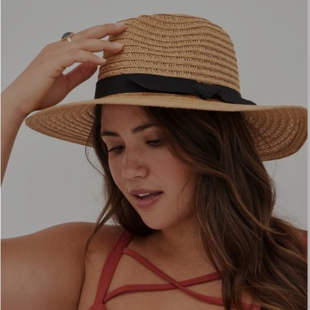 TORRID Panama Hat/ beige